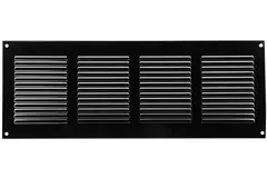 Rejilla metálica 400x150 mm negro - MR4015M - RAL9005