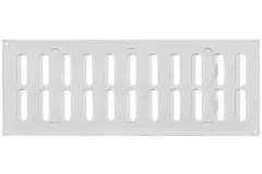 Rejilla metálica ajustable 400x150 mm blanco - MR4015R - RAL9016