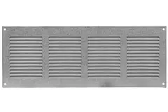 Ranura metálica rectangular 400x100 zinc - MR4010ZN