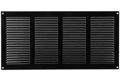 Rejilla metálica 400x200mm negro - MR4020M - RAL9005