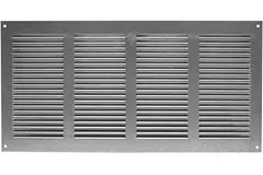 Rejilla metálica 400x200mm zinc - MR4020Zn