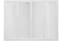 Rejilla metálica 400x300 mm blanco - MR4030