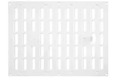 Rejilla metálica ajustable 400x300 blanco - MR4030R - RAL9016