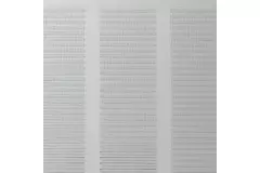 Rejilla metálica 300x300 mm blanca - MR3030