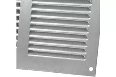 Rejilla metálica 400x400 mm zinc - MR4040Zn