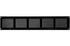 Rejilla metálica 500x100 mm negro - MR5010M - RAL9005
