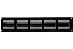 Rejilla metálica 500x100 mm negro - MR5010M - RAL9005