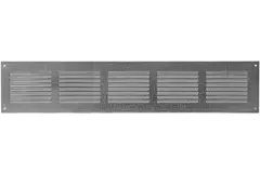 Ranura metálica rectangular 500x100 zinc - MR5010ZN