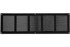 Rejilla metálica 500x150 mm negro - MR5015M - RAL9005