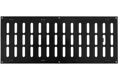 Rejilla metálica ajustable 500x200 negro - MR5020RM - RAL9005