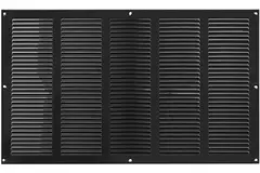 Rejilla metálica 500x300 mm negro - MR5030M - RAL9005