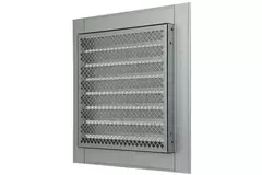 Rejilla metálica 300x300 mm zinc - MRF3030Zn