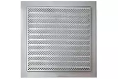 Rejilla metálica 300x300 mm zinc - MRF3030Zn