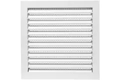 Rejilla metálica industrial 300x300 mm blanca - MRF3030