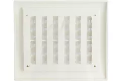 Rejilla de pared controlable 150x150 blanco - N10R