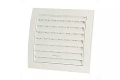 Rejilla de pared controlable 150x150 blanco - N10R