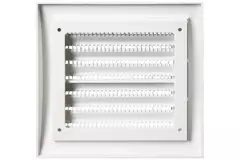 Rejilla de pared 150x150 blanco - N10