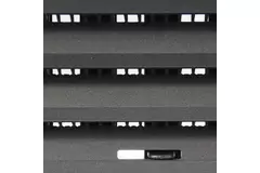 Rejilla de pared regulable 190x190 mm antracita - N12RA