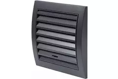 Rejilla de pared regulable 150x150 mm antracita - N10RA