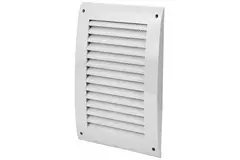 Rejilla de pared 250x170 mm blanco - N25