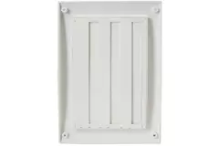 Rejilla de pared regulable 250x170 mm blanco - N25R