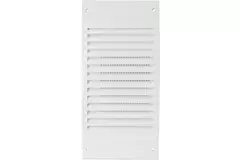 Rejilla de pared 300x140 mm blanco - N30