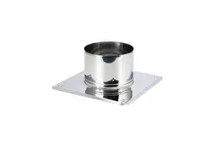 Ventilador Gek 150 mm acero inoxidable con soporte de estanquiedad