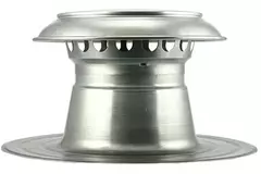 Ventilación de tejado plano Vent-Alu 2000 de doble pared 200 mm