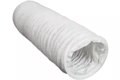 Tubo flexible de ventilación de PVC blanco Ø 150 mm (6 metros)