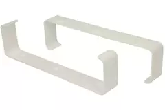Soportes rectangulares de plástico (2 piezas) 220x90mm - KZ29