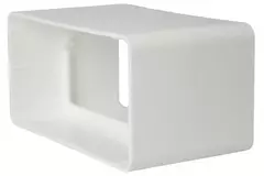 Conector rectangular de plástico 110x55 mm - KS