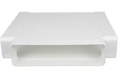 Pieza en T rectangular de plástico 220x90mm - KT29