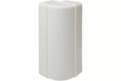 Plástico rectangular codo vertical 90° 220x90mm - KLV29-90