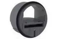 Controlador de volumen constante redondo 100 mm - Flujo de aire 100 m3/h - RDR 100 50 100
