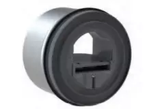 Controlador de volumen constante redondo 160 mm - Flujo de aire 100 m3/h - RDR 160 50 100