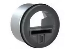 Regulador de volumen redondo de 160 mm - Flujo de aire 180 m3/h - RDR 160 100 180