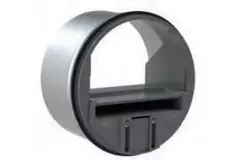 Regulador de volumen redondo de 160 mm - Flujo de aire 300 m3/h - RDR 160 180 300