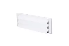 Rejilla de pared exterior de montaje en superficie 300mm x 100 mm BLANCO