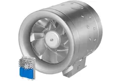 Ventilador de tubo 710mm flujo mixto ETALINE - EL 710 EC O 01