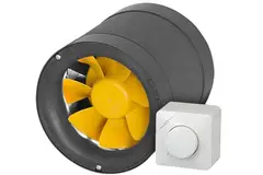 Extractor circular en línea Etamaster de Ruck con motor - 220 m³/h -Ø 125 mm - Control PWM