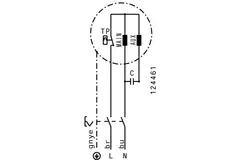 Extractor de tejado metal vertical - DVA 315 E4P 43
