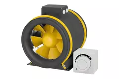 Ventilador tubular Ruck ETAMASTER M 3300 m³/h - Ø 400 mm + 3- interruptor de 3 posiciones