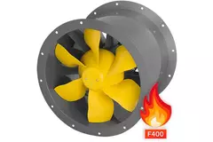 Ventilador axial de conducto gases de combustión - AL 560 D4 F4 01