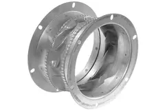 Manguito de conexión flexible Ruck, chapa de acero galvanizada diámetro 630 mm hasta 400 °C