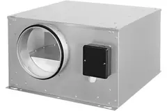 Ventilador de caja aislada Ruck con motor EC 470 m³/h diámetro 125 mm - ISOR 125 EC K 01