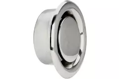 Válvula de ventilación de extracción acero inox. Ø 100 mm con manguito de montaje - DVS100Y/1