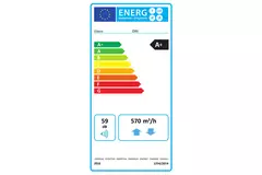 Unidad de VMC con recuperación de calor Vasco DX6 - 600m³/h - incluye mando inalámbrico