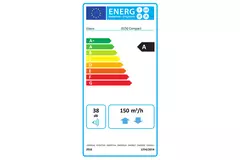 Unidad de ventilación mecánica con recuperación de calor  Vasco D150 Compact - 150  m³/h