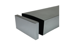 Tapa de 320x80 para conducto rectangular galvanizado
