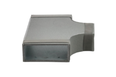 Termoducto Pieza en T 90 grados 220x80 - 220x80 para conductos